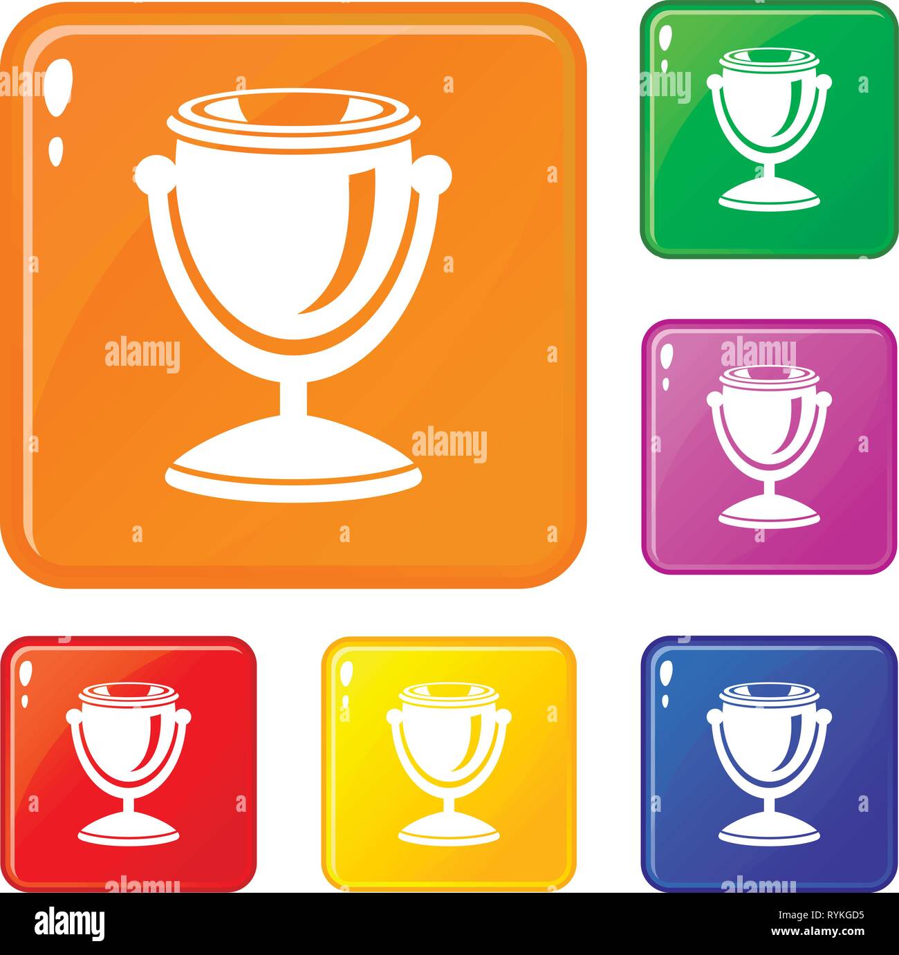 Street urn icons set vector color Stock Vector Image & Art - Alamy