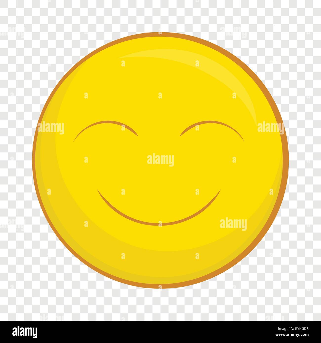 Smiley face icon, cartoon style Stock Vector Image & Art - Alamy