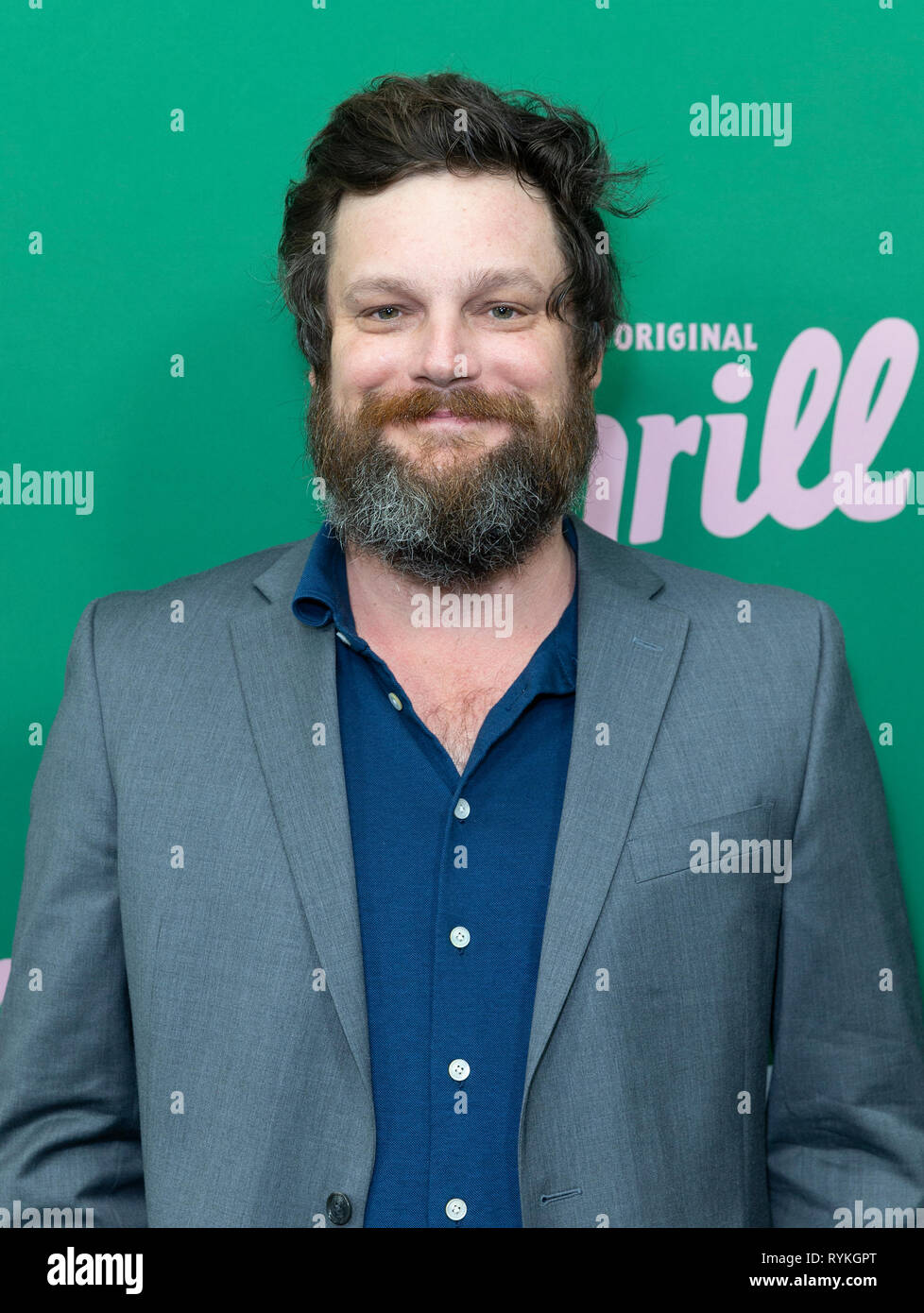 Luka Jones attends New York Hulu Shrill premiere screening at Walter Reade Theater of Lincoln Center (Photo by Lev Radin / Pacific Press) Stock Photo