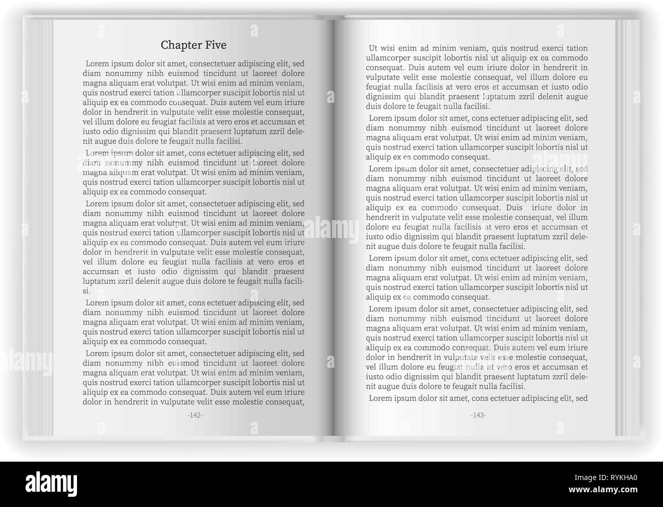 Open vector book Stock Vector Image & Art - Alamy