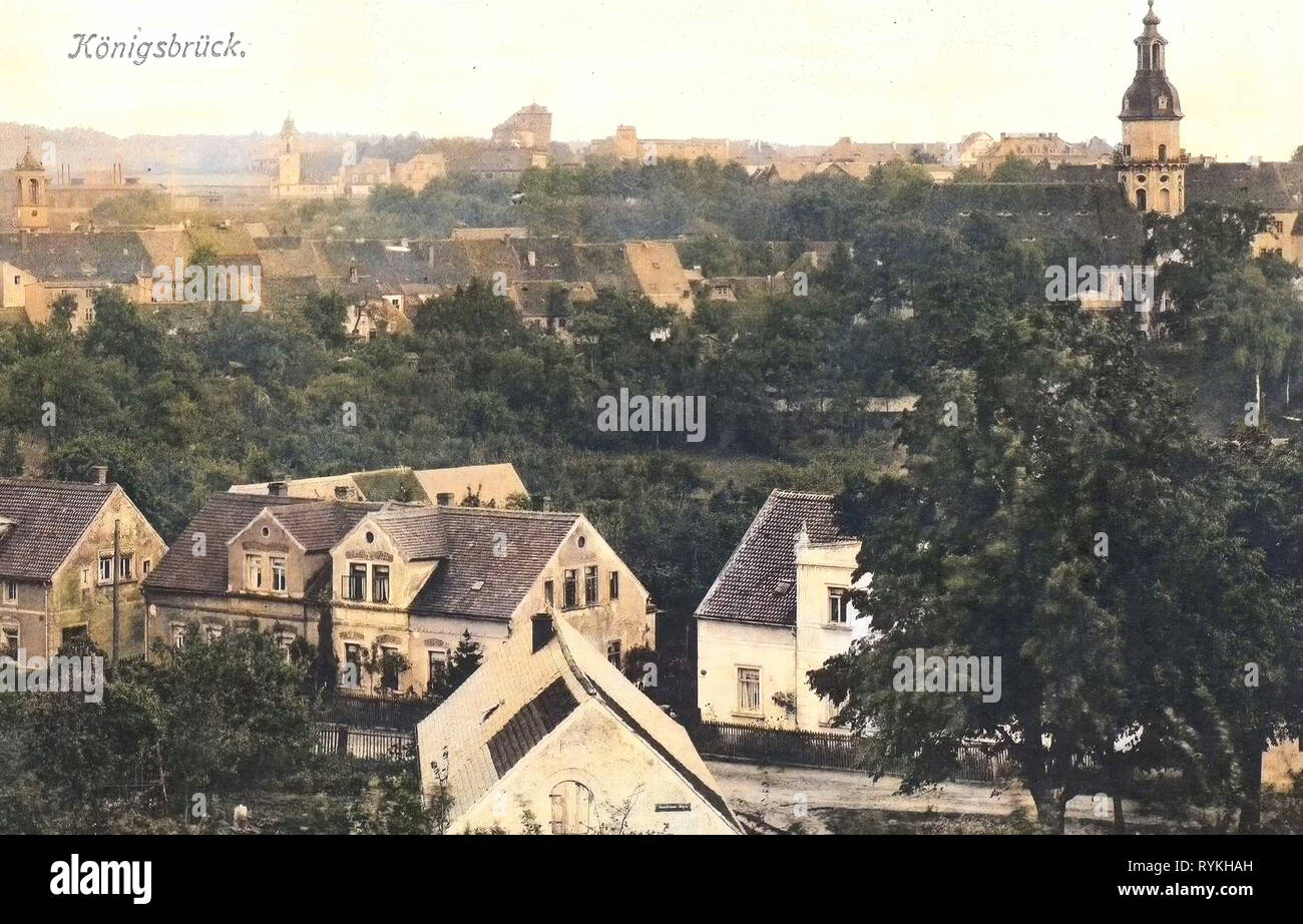 Buildings in Königsbrück, Churches in Königsbrück, 1915, Landkreis