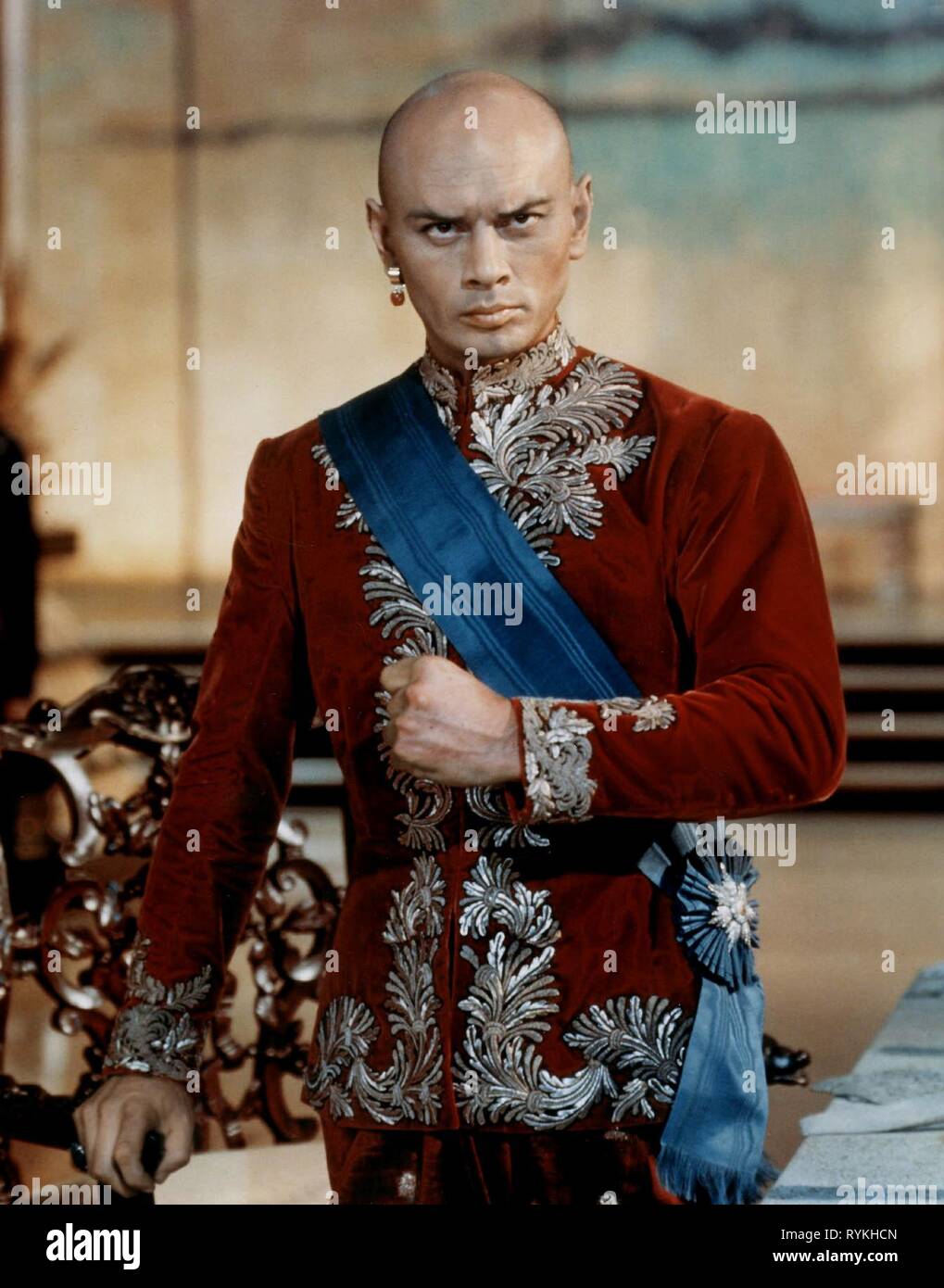 YUL BRYNNER, THE KING AND I, 1956 Stock Photo