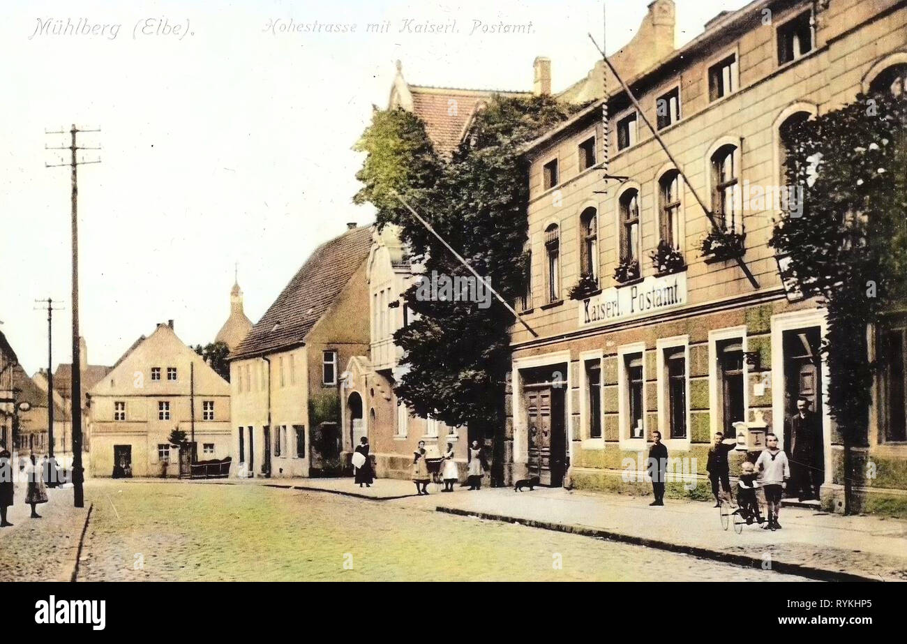 Post offices in Brandenburg, Buildings in Mühlberg/Elbe, 1915