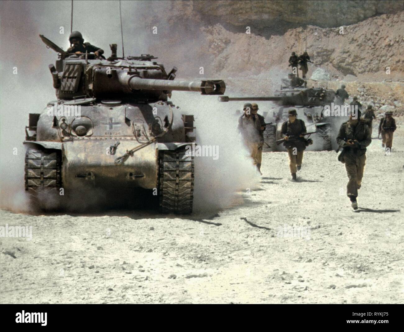 Tank soldiers the big red one 1980 stock photo alamy