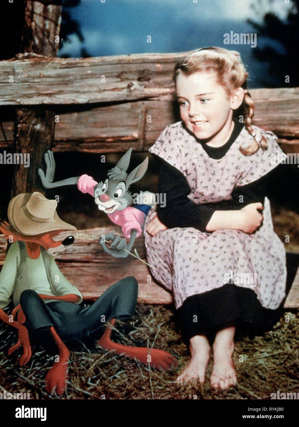 LUANA PATTEN, SONG OF THE SOUTH, 1946 Stock Photo