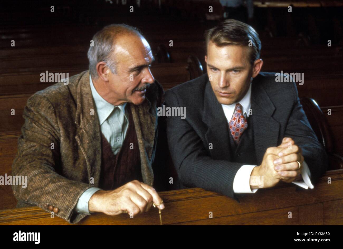 CONNERY,COSTNER, THE UNTOUCHABLES, 1987 Stock Photo - Alamy