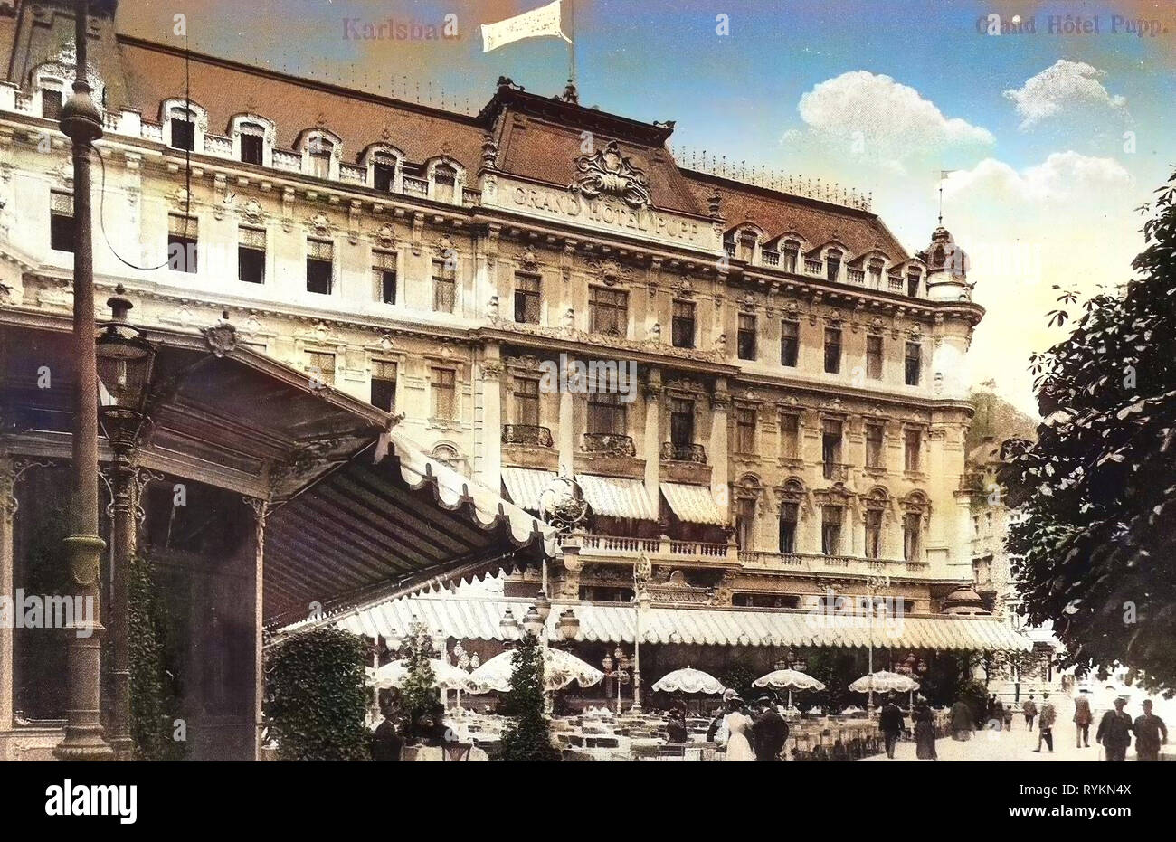 Grandhotel pupp karlsbad czech republic hi-res stock photography and ...