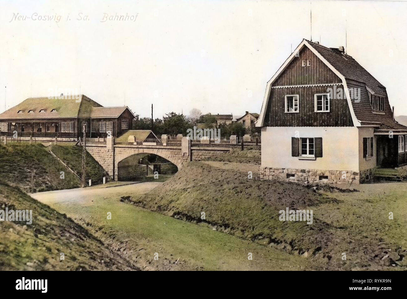 Bahnhof Neucoswig, Railway bridges in Landkreis Meißen, Bridges of the ...