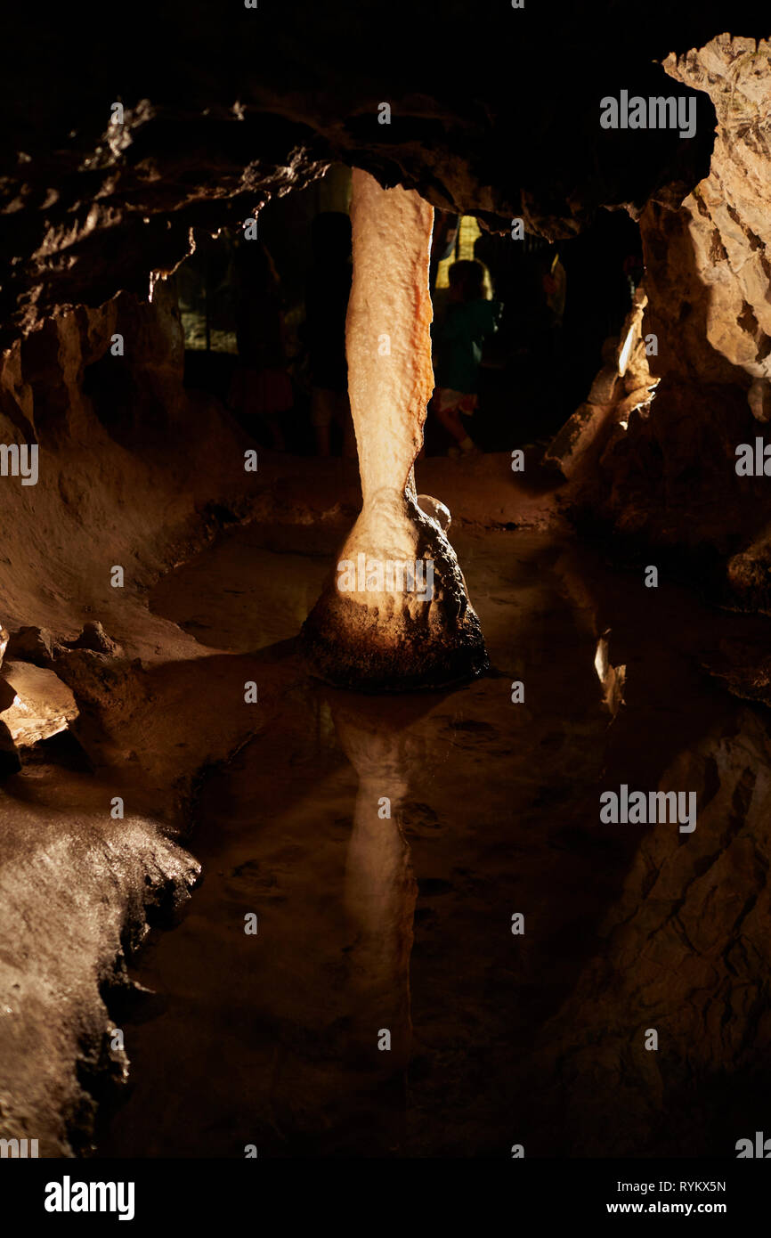 Dan Yr Ogof. The National Showcaves Centre for Wales. Interior of the