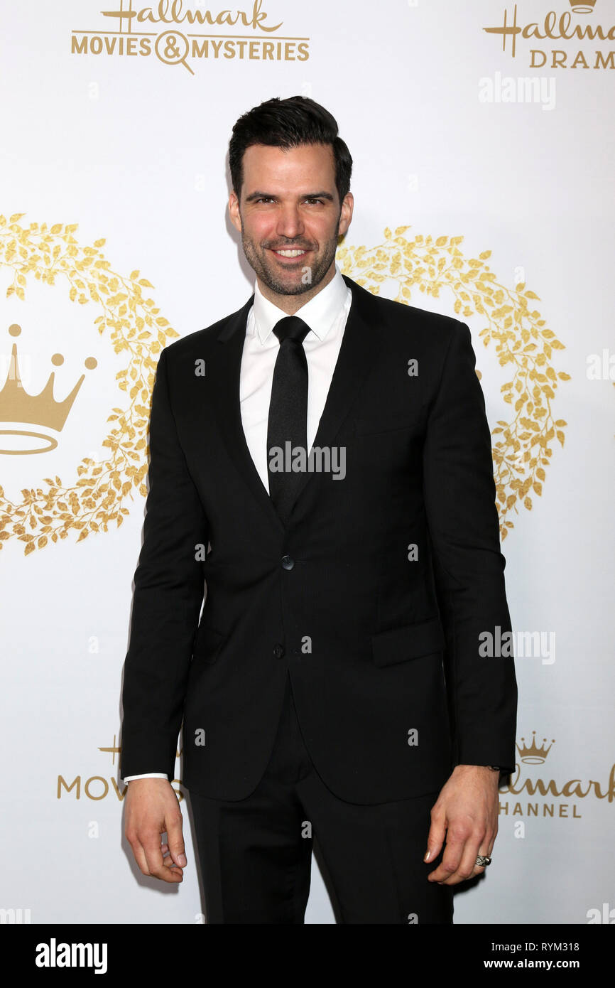 Hallmark Winter 2019 TCA Party at the Tournament House on February 9, 2019 in Pasadena, CA  Featuring: Benjamin Ayres Where: Pasadena, California, United States When: 09 Feb 2019 Credit: Nicky Nelson/WENN.com Stock Photo