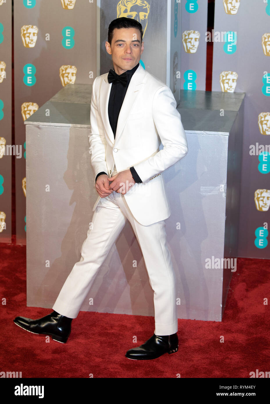 72nd EE British Academy Film Awards (BAFTAs) - Arrivals Featuring: Rami  Malek Where: London, United Kingdom When: 10 Feb 2019 Credit: WENN.com  Stock Photo - Alamy