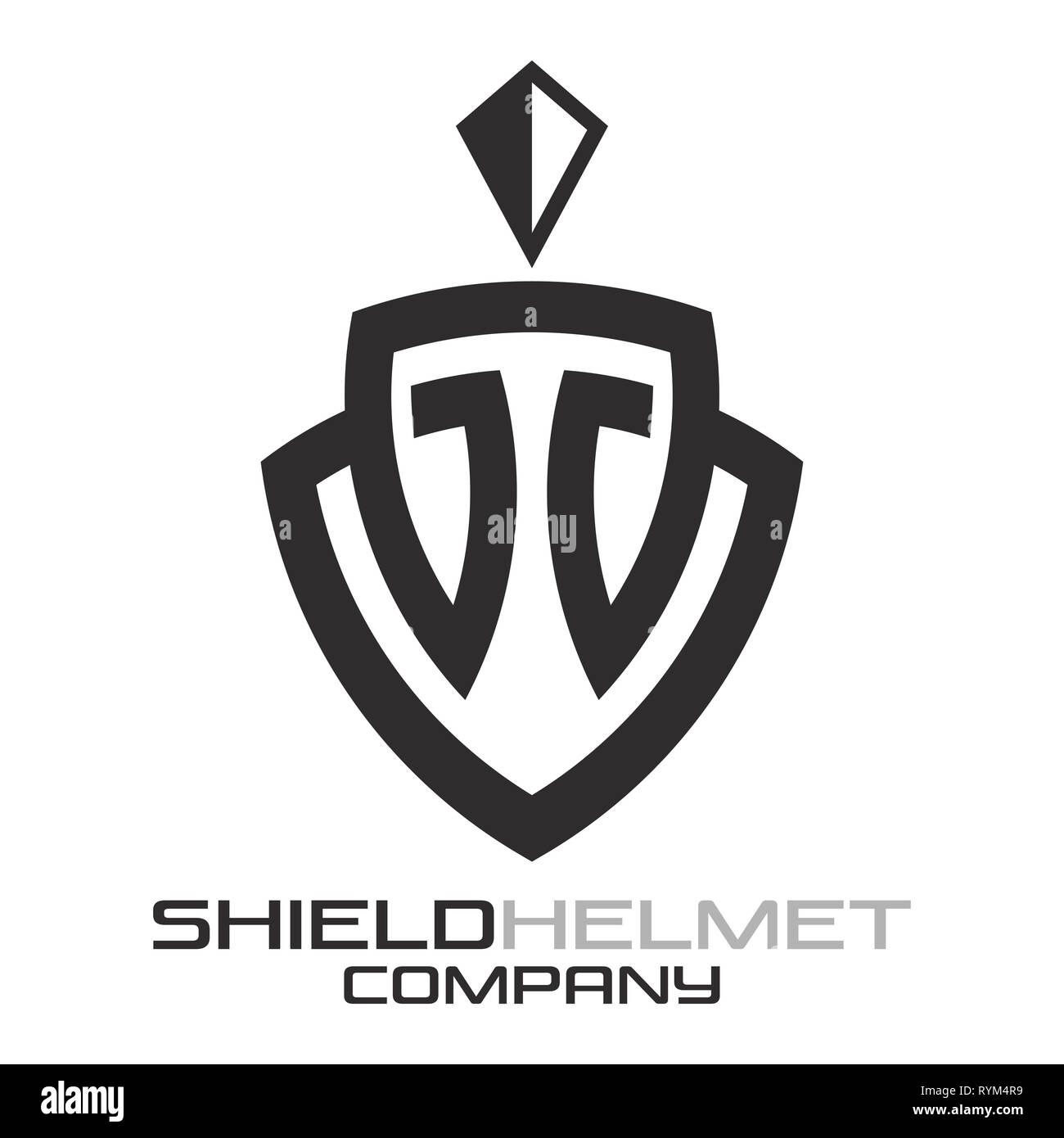 Helmet logo hires stock photography and images Alamy