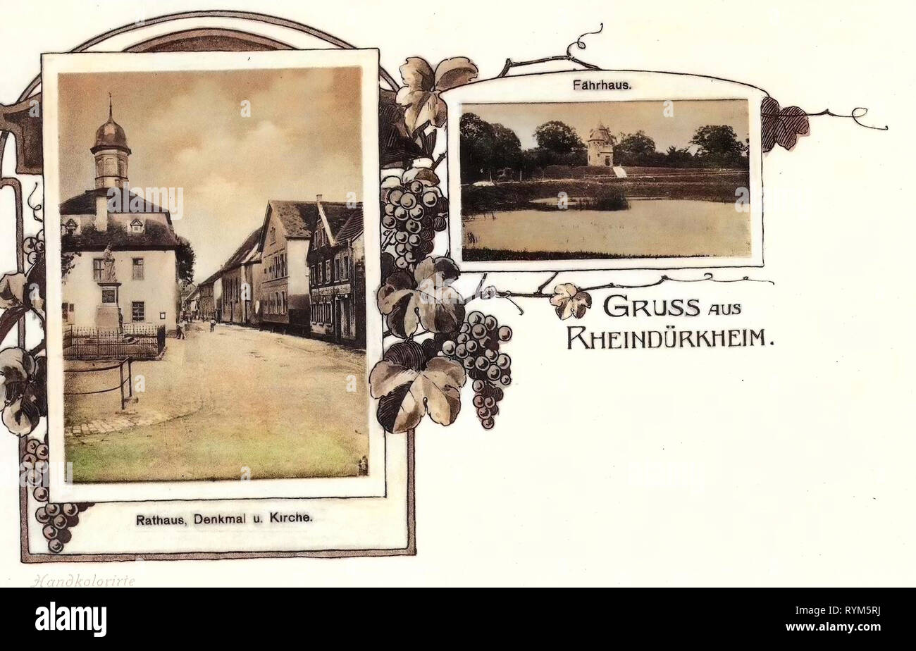 Monuments And Memorials In Rhineland Palatinate Stock Photos