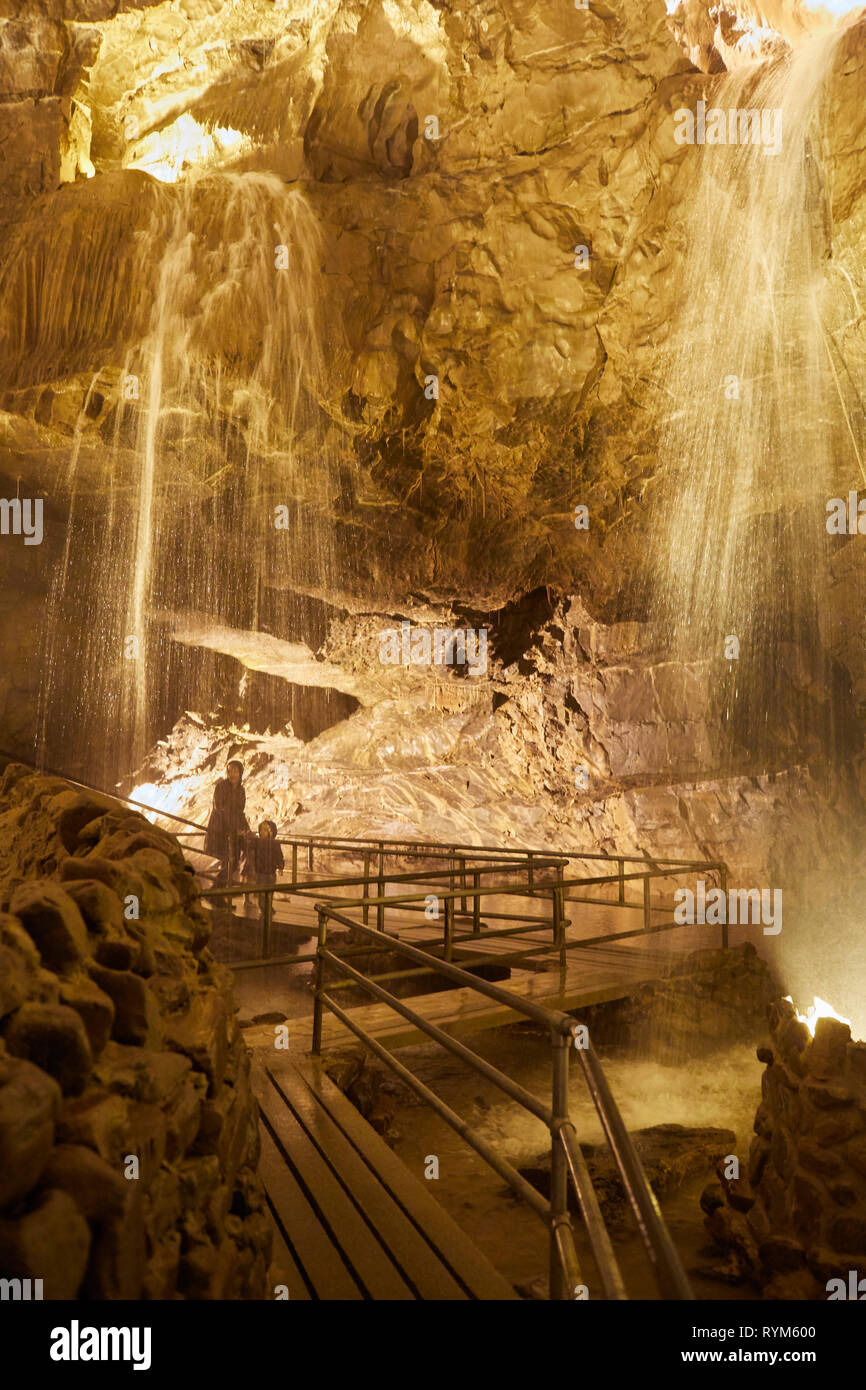 Dan Yr Ogof. The National Showcaves Centre for Wales. Interior of the