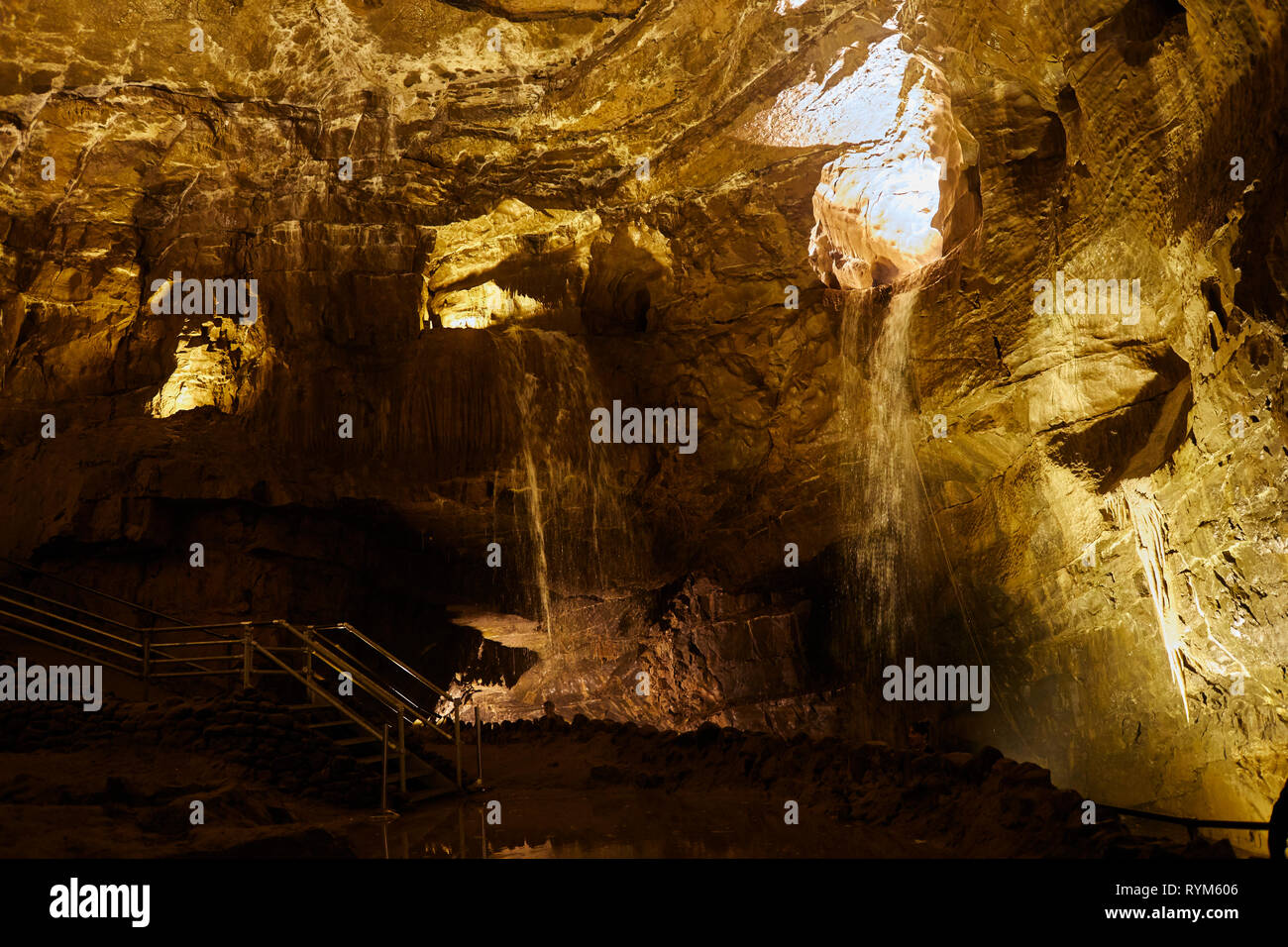 Dan Yr Ogof. The National Showcaves Centre for Wales. Interior of the