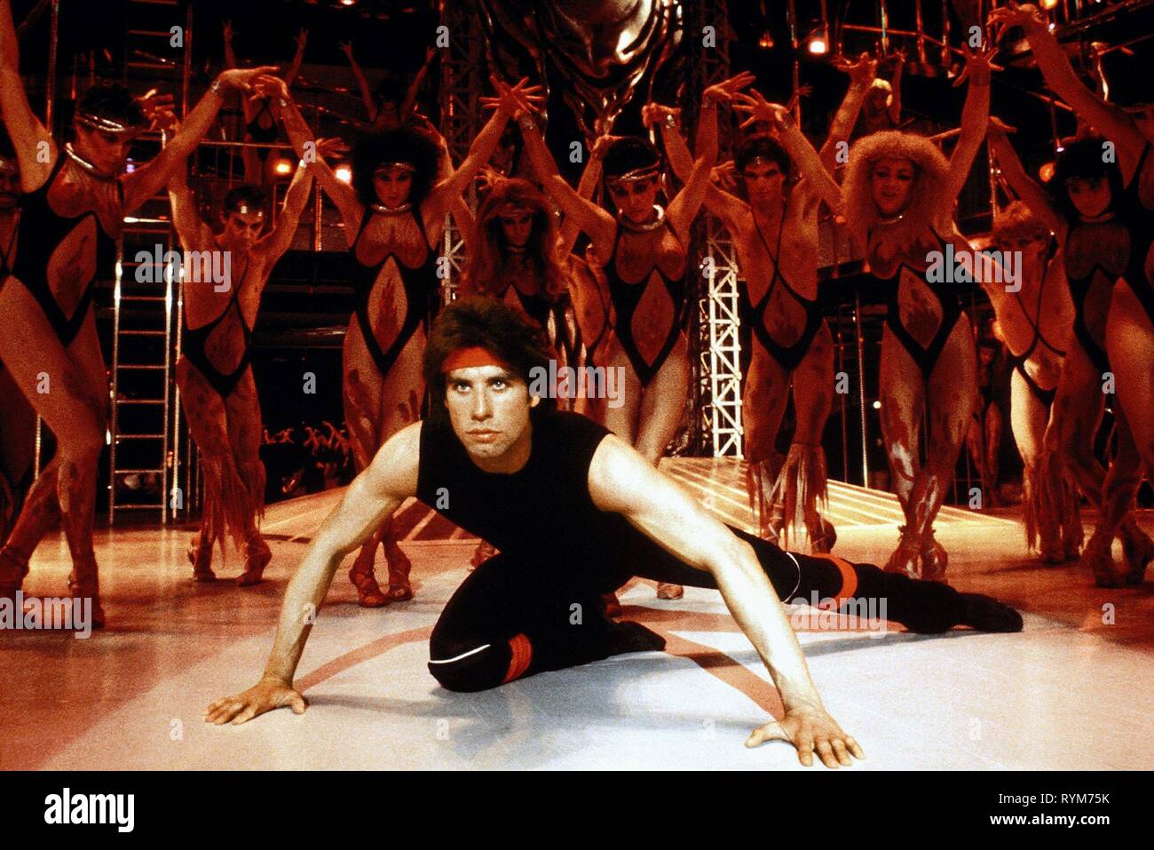 JOHN TRAVOLTA, STAYING ALIVE, 1983 Stock Photo