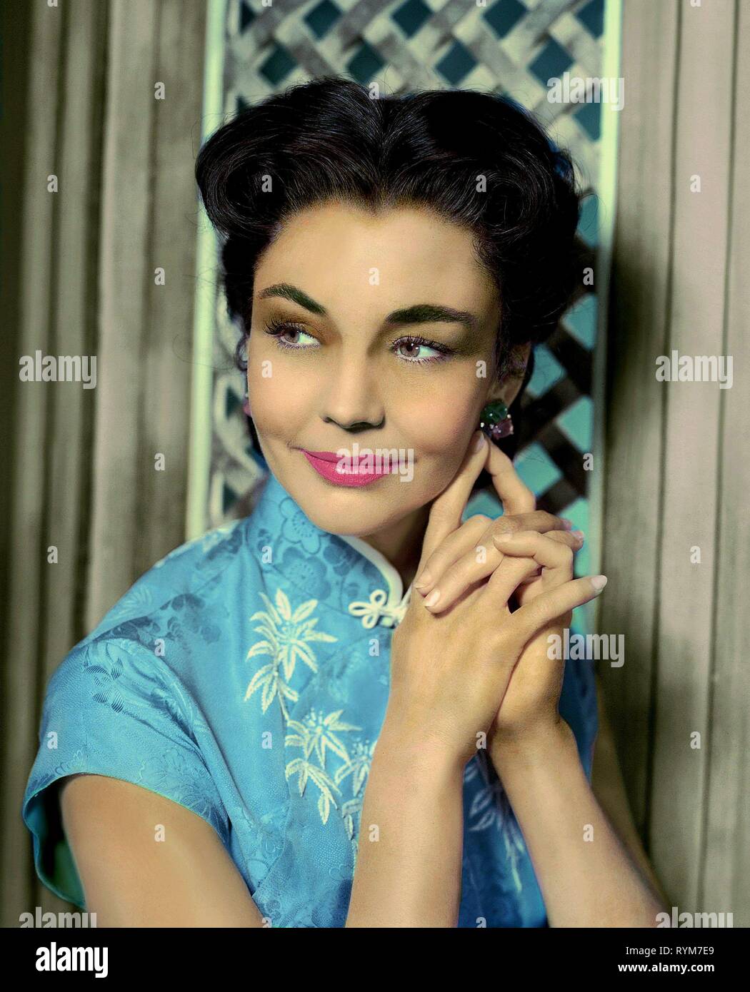 JENNIFER JONES, LOVE IS A MANY-SPLENDORED THING, 1955 Stock Photo