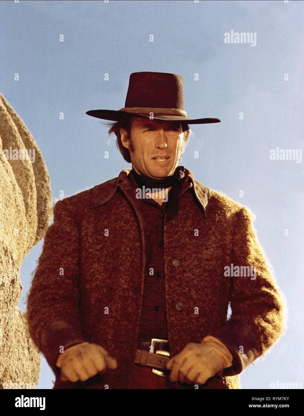 CLINT EASTWOOD, JOE KIDD, 1972 Stock Photo