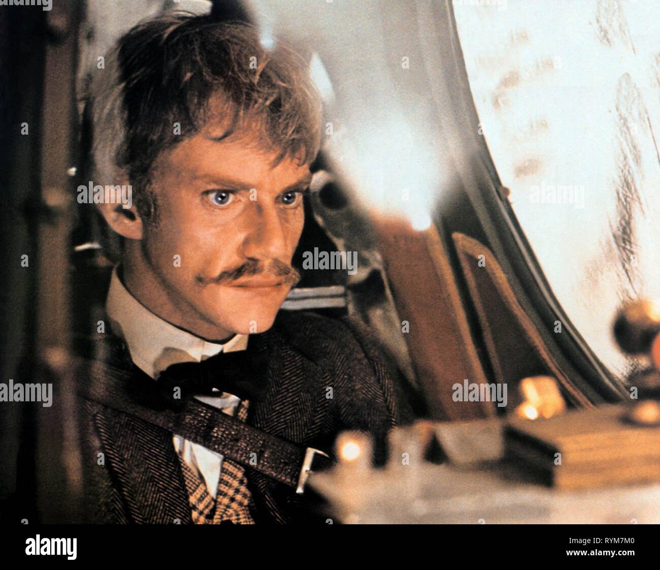 MALCOLM MCDOWELL, TIME AFTER TIME, 1979 Stock Photo