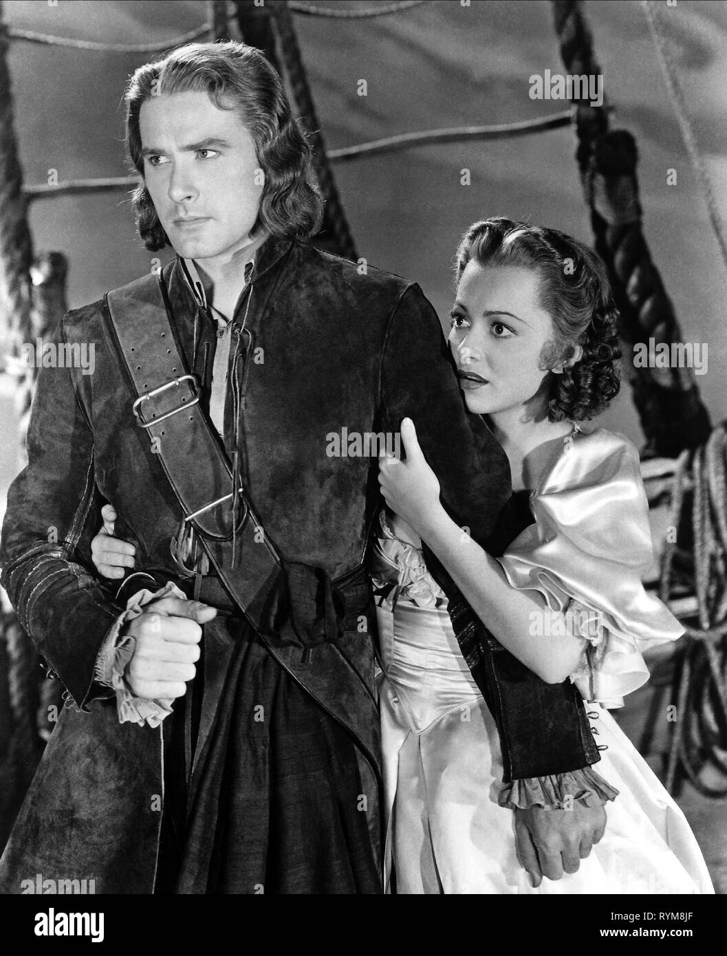 Flynnhavilland Captain Blood 1935 Stock Photo 240776327 - 