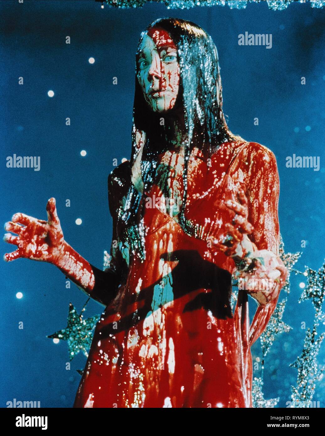 Carrie 1976 blood hi-res stock photography and images - Alamy, image size:1036x1390