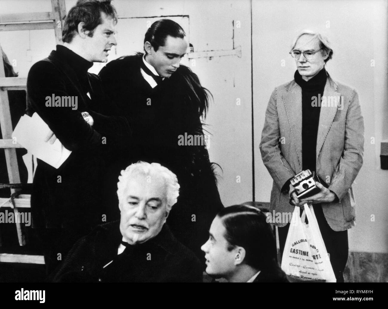 MORRISEY,KIER,WARHOL,SICA,JUERGING, BLOOD FOR DRACULA, 1974 Stock Photo