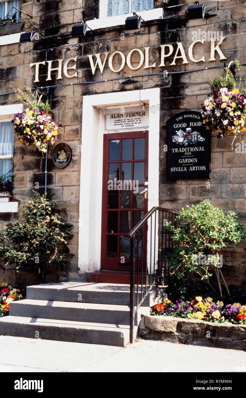 THE WOOLPACK, THE WOOLPACK  EMMERDALE, 1989 Stock Photo