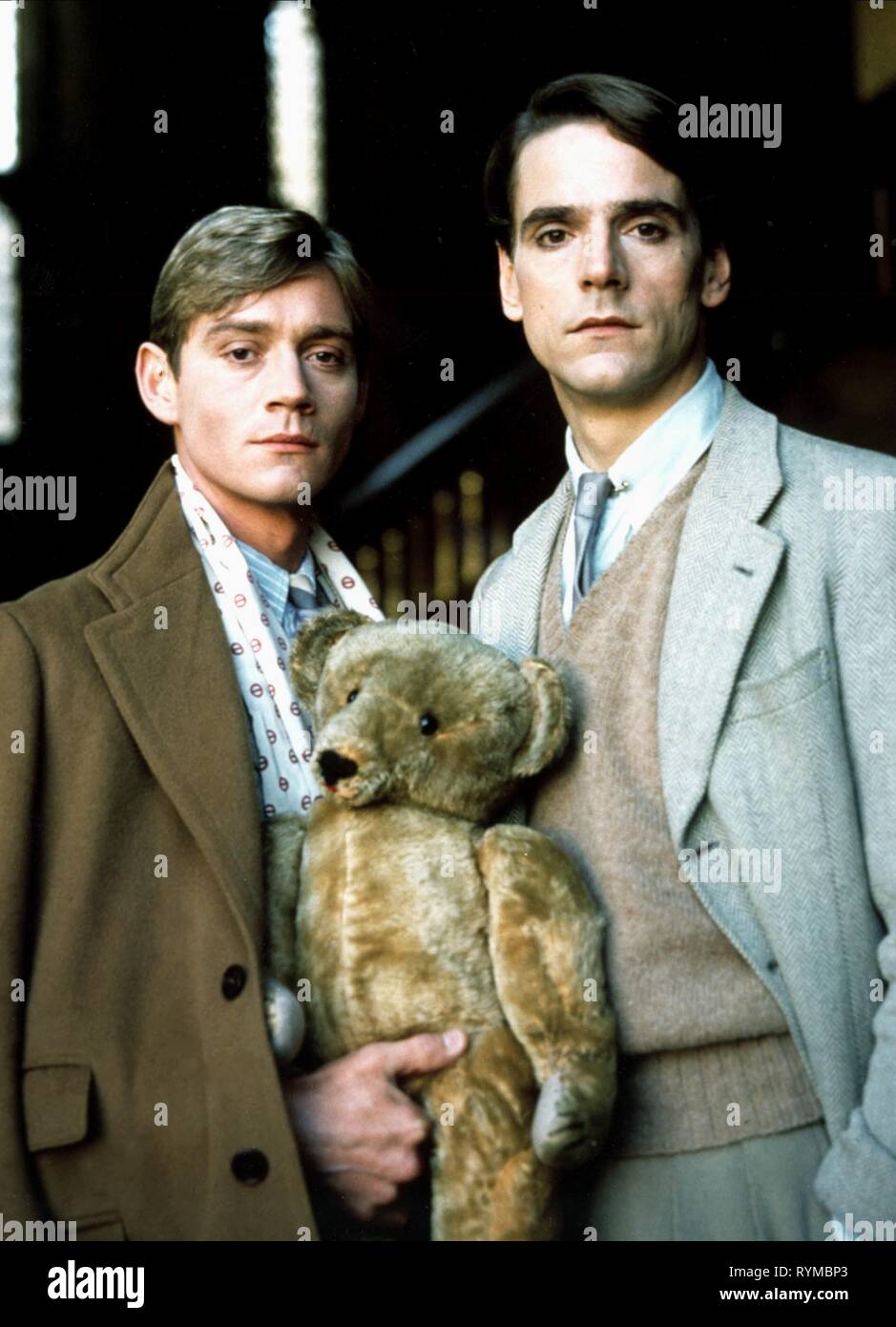 ANDREWS,IRONS, BRIDESHEAD REVISITED, 1981 Stock Photo