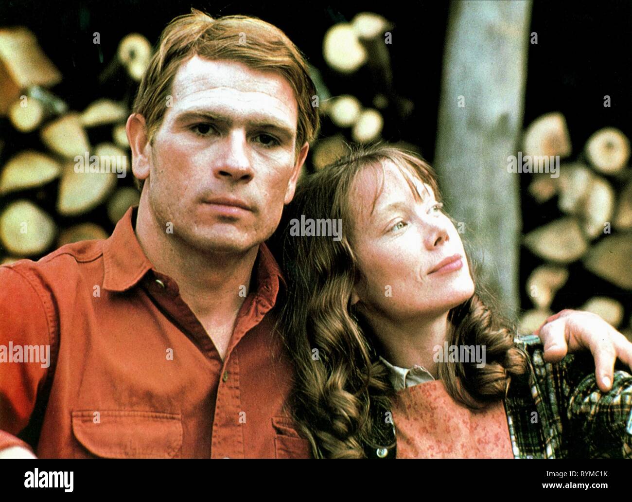 JONES,SPACEK, COAL MINER'S DAUGHTER, 1980 Stock Photo