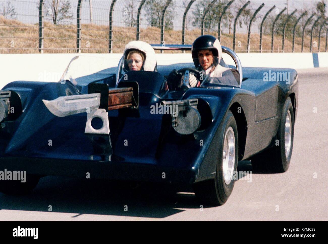 MORITZ,STALLONE, DEATH RACE 2000, 1975 Stock Photo