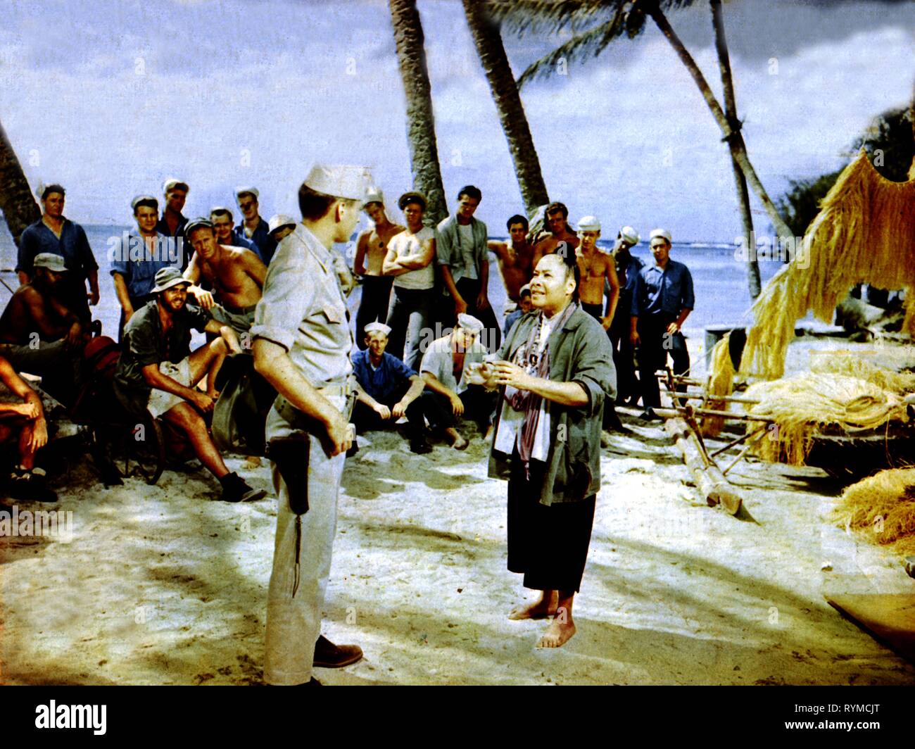 JUANITA HALL, SOUTH PACIFIC, 1958 Stock Photo