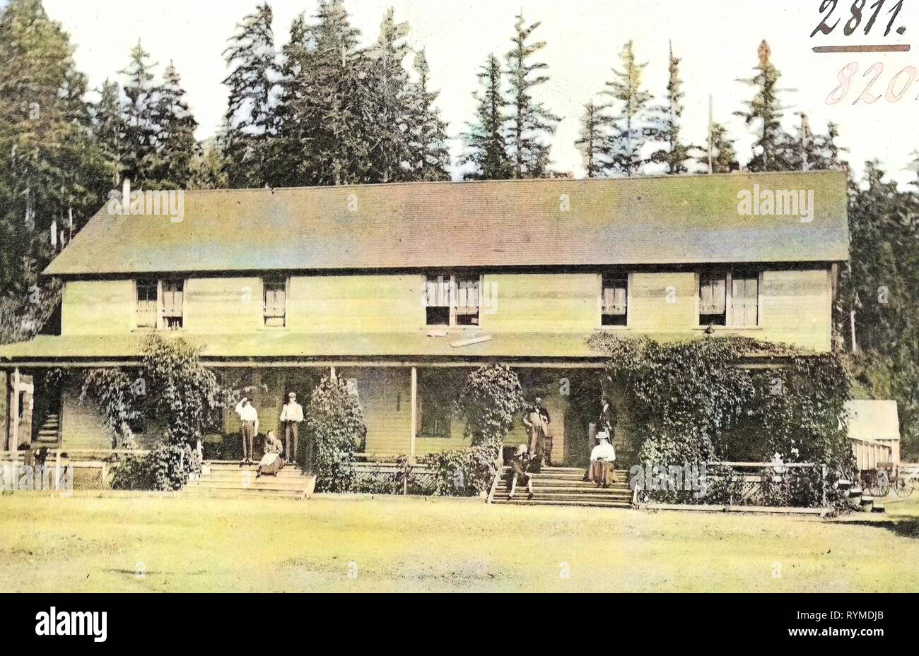 Hotels In Seaside Oregon 1906 Seaside Ore Elk Creek Hotel