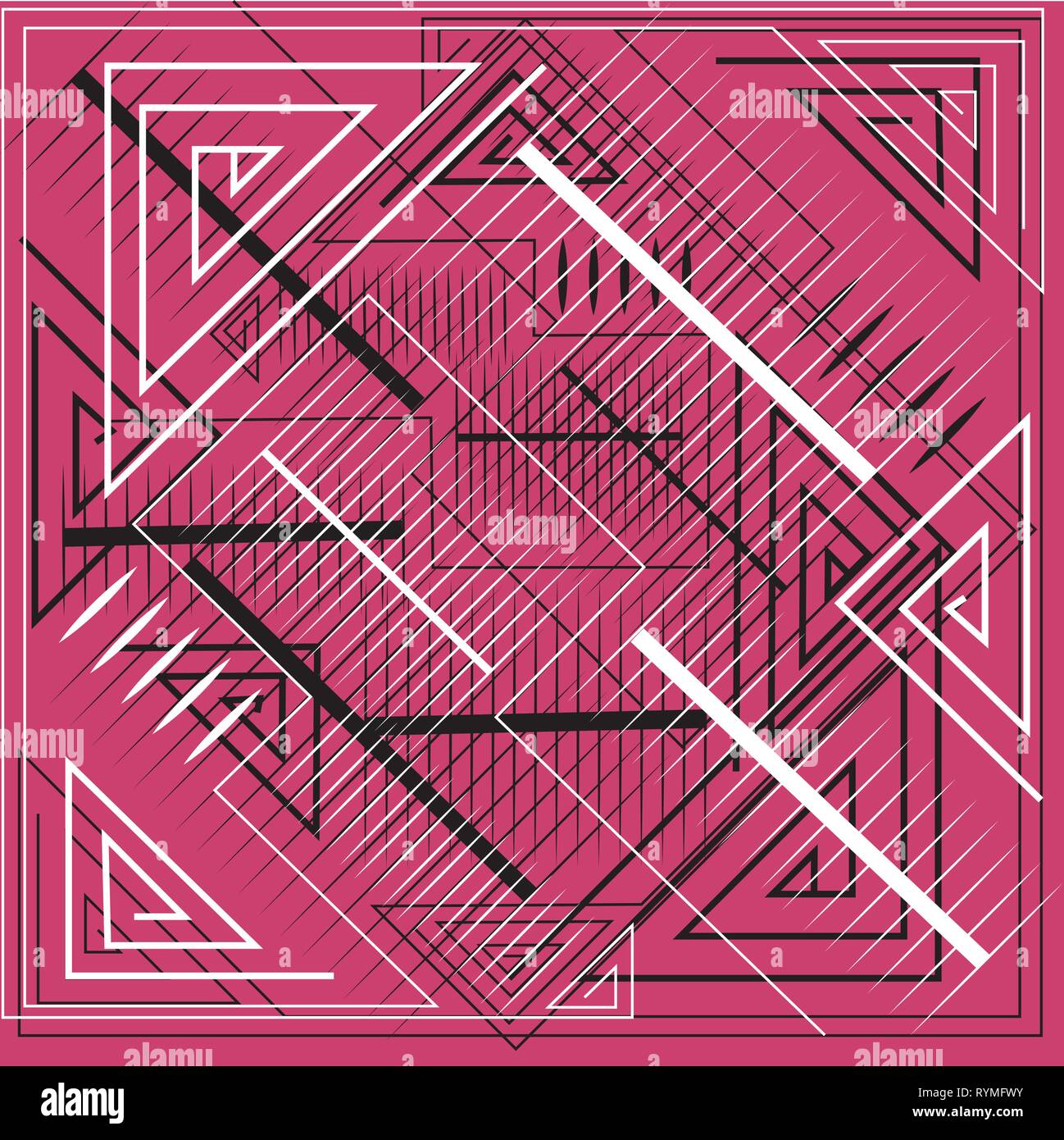 Abstract vector background hand drawn Stock Vector Image & Art - Alamy