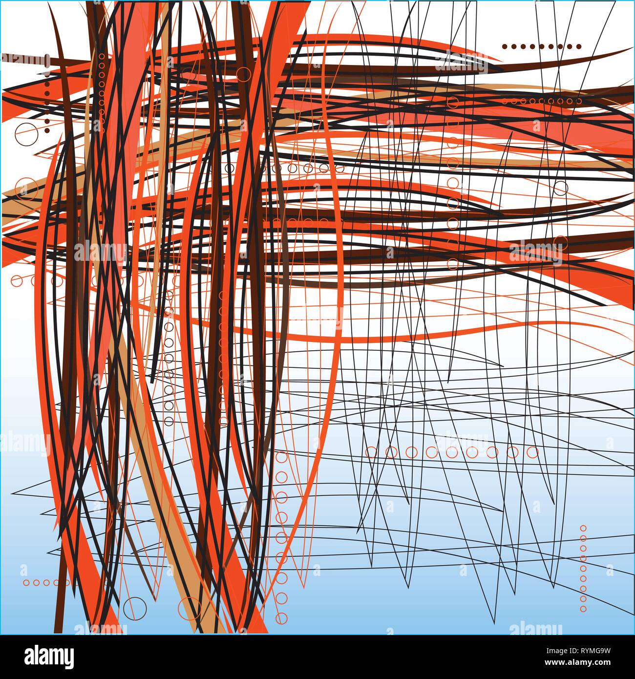 Abstract vector background hand drawn Stock Vector Image & Art - Alamy