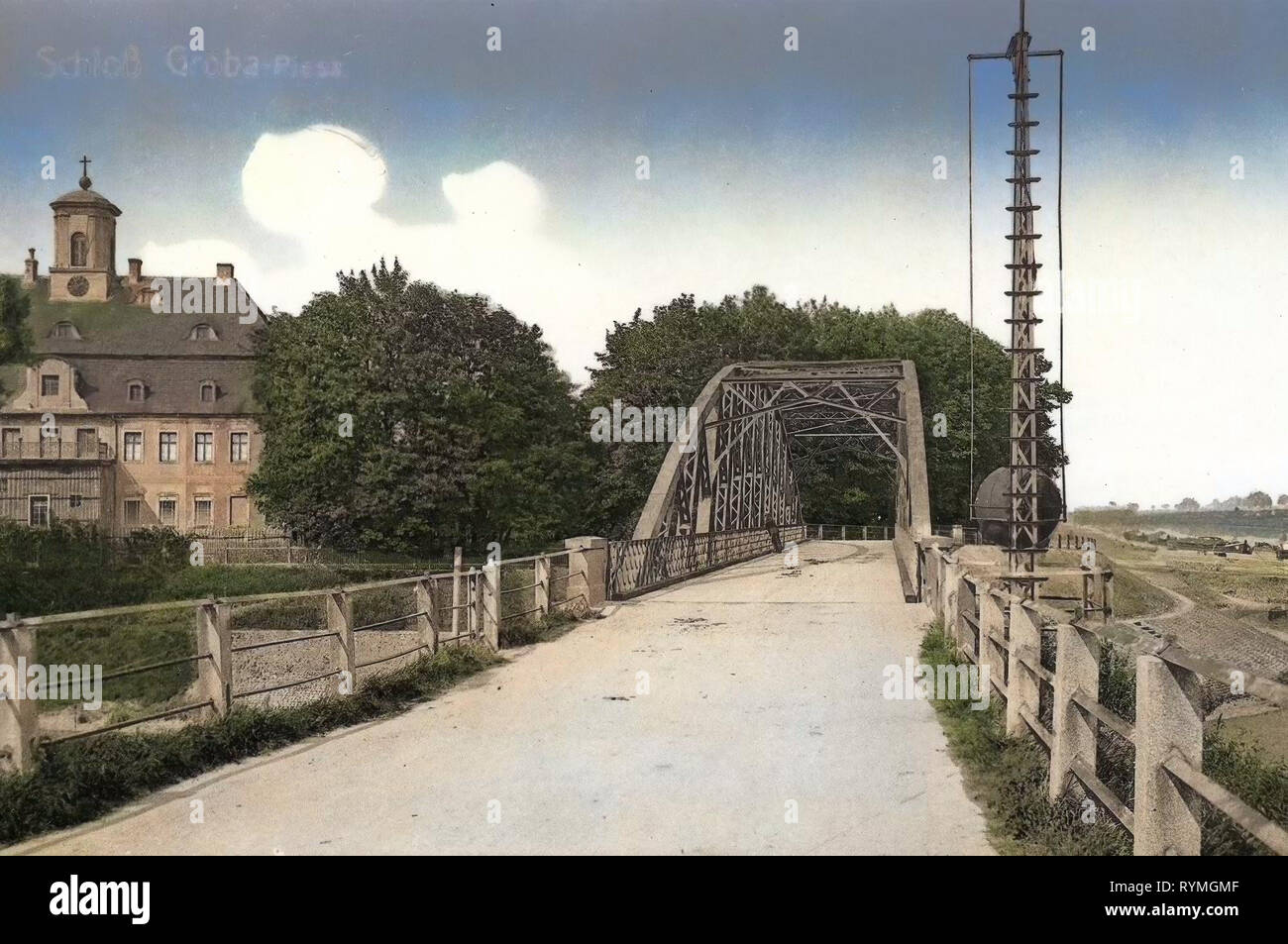 Castles in Landkreis Meißen, Elbe in Riesa, Schloss Gröba (Riesa ...