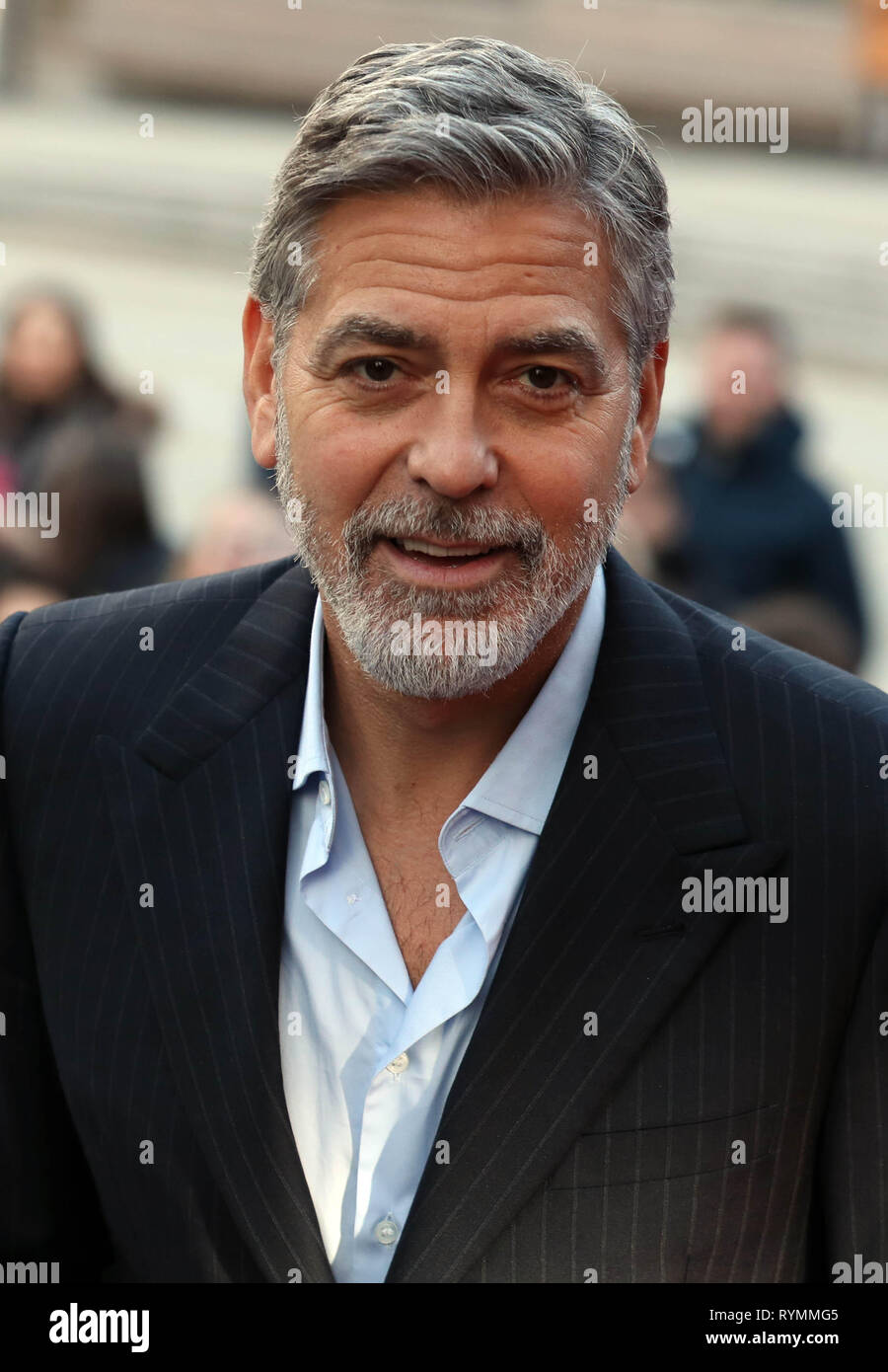 Clooney, representing the Clooney Foundation for Justice