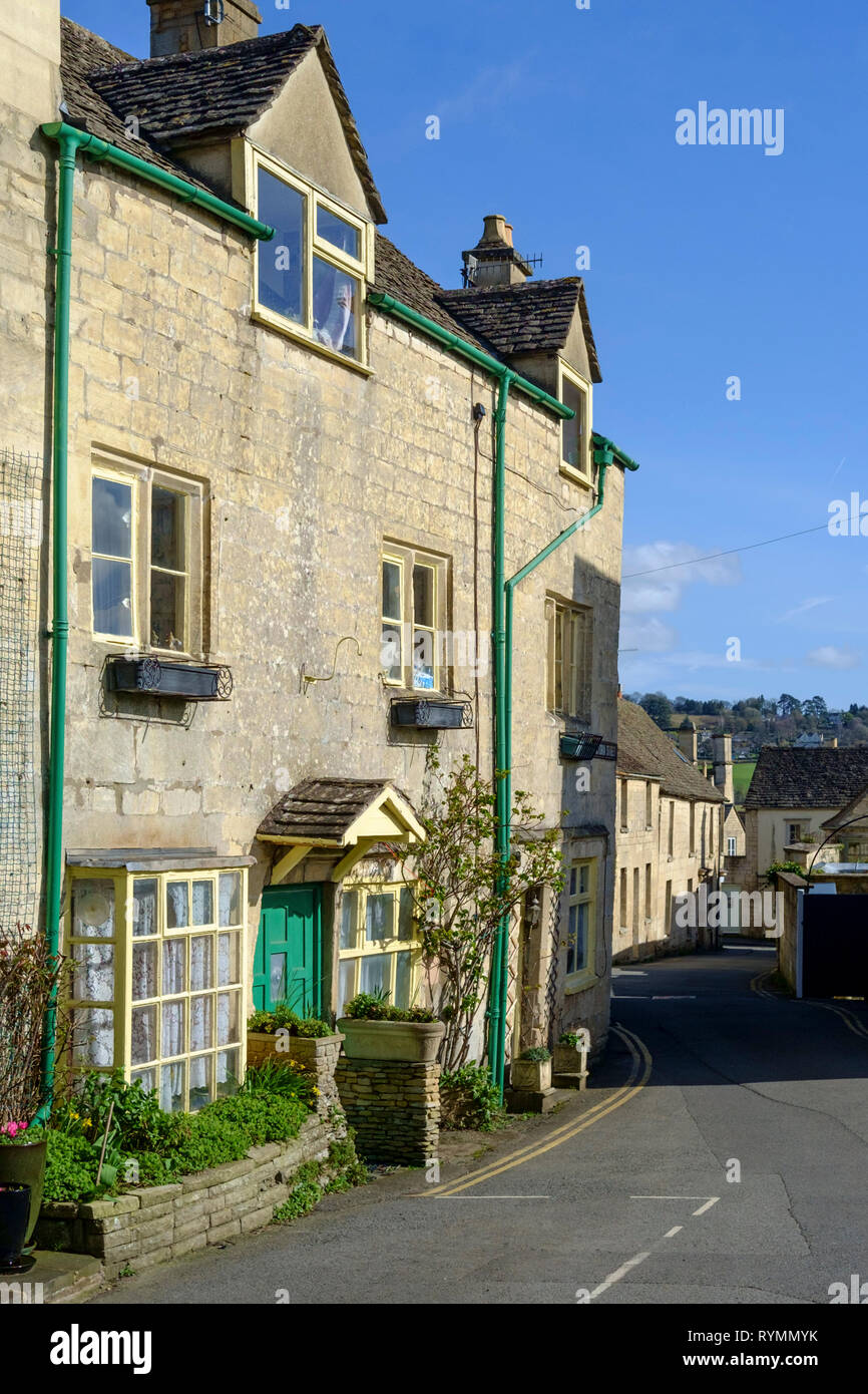 Painswick a small town in the Southen Cotswolds Gloucesteshire UK Stock