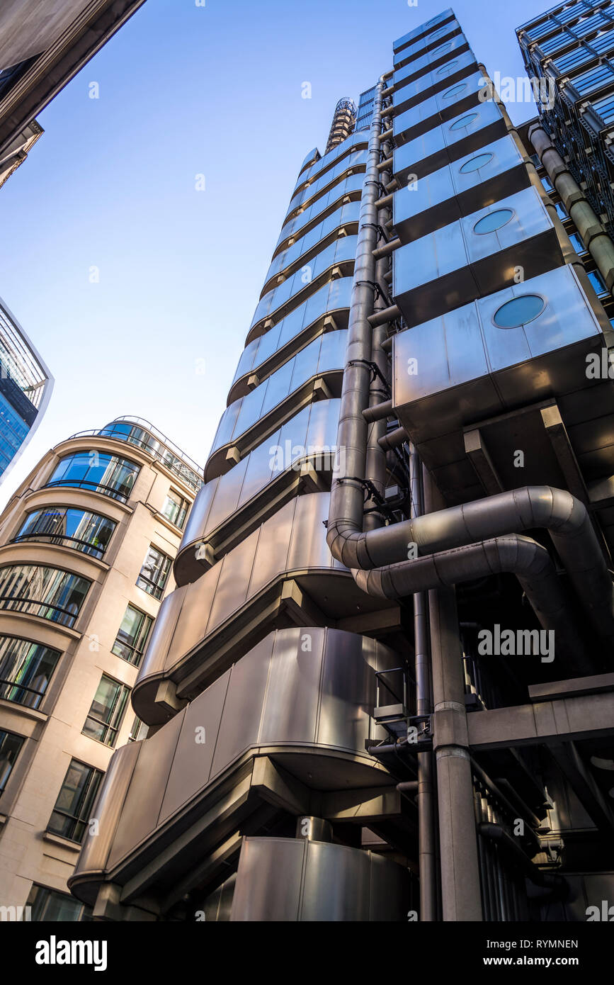 Iconic Lloyd's building, a leading example of radical Bowellism ...