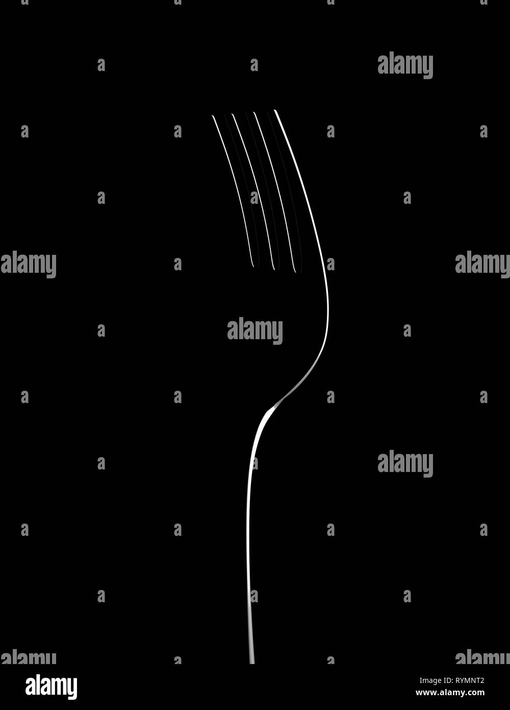 Fork poster hires stock photography and images Alamy