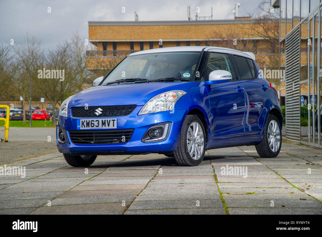 2014 Suzuki Swift SZ-L hot hatch compact car Stock Photo - Alamy