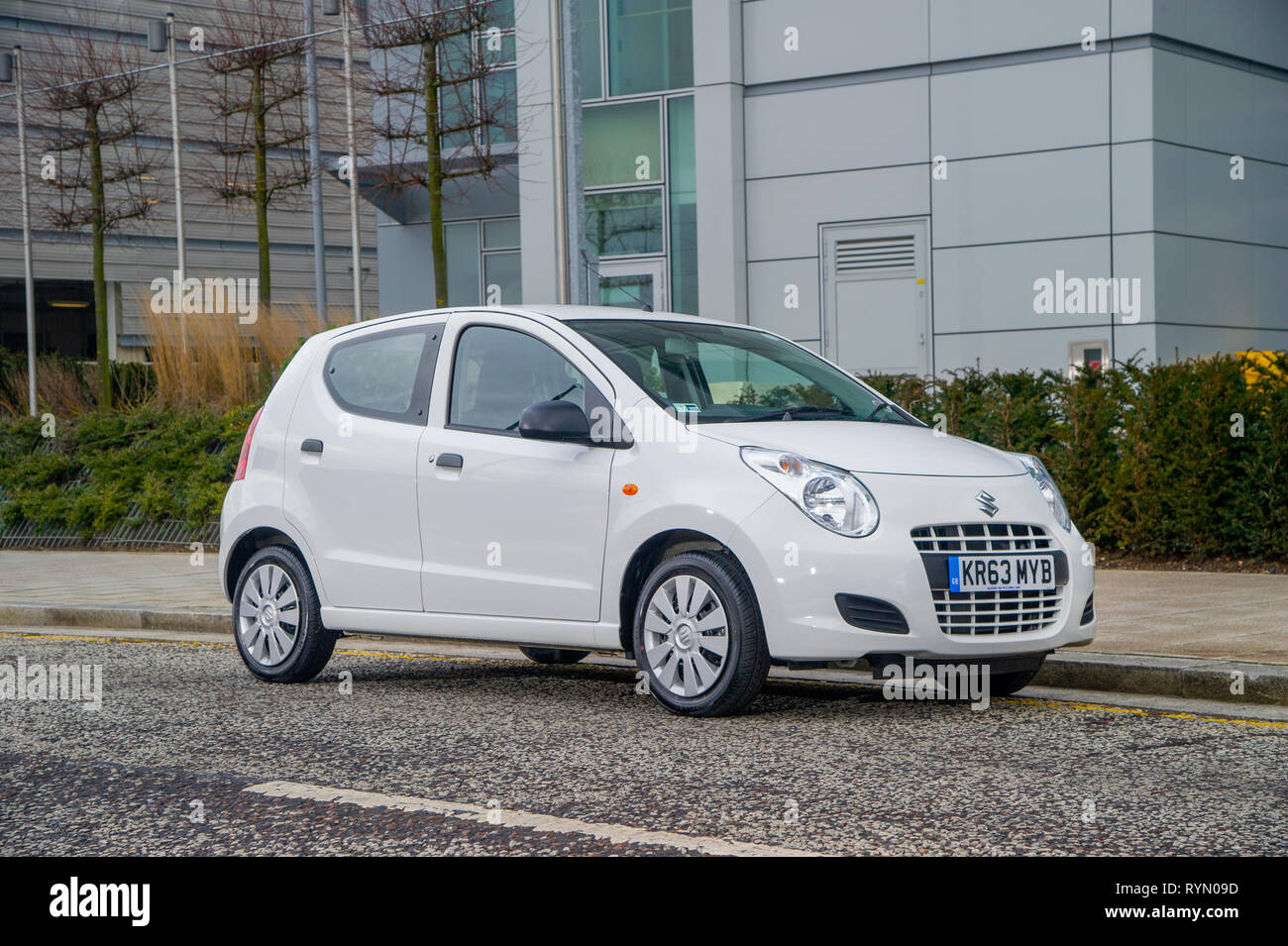 2014 Suzuki Alto compact city car Stock Photo