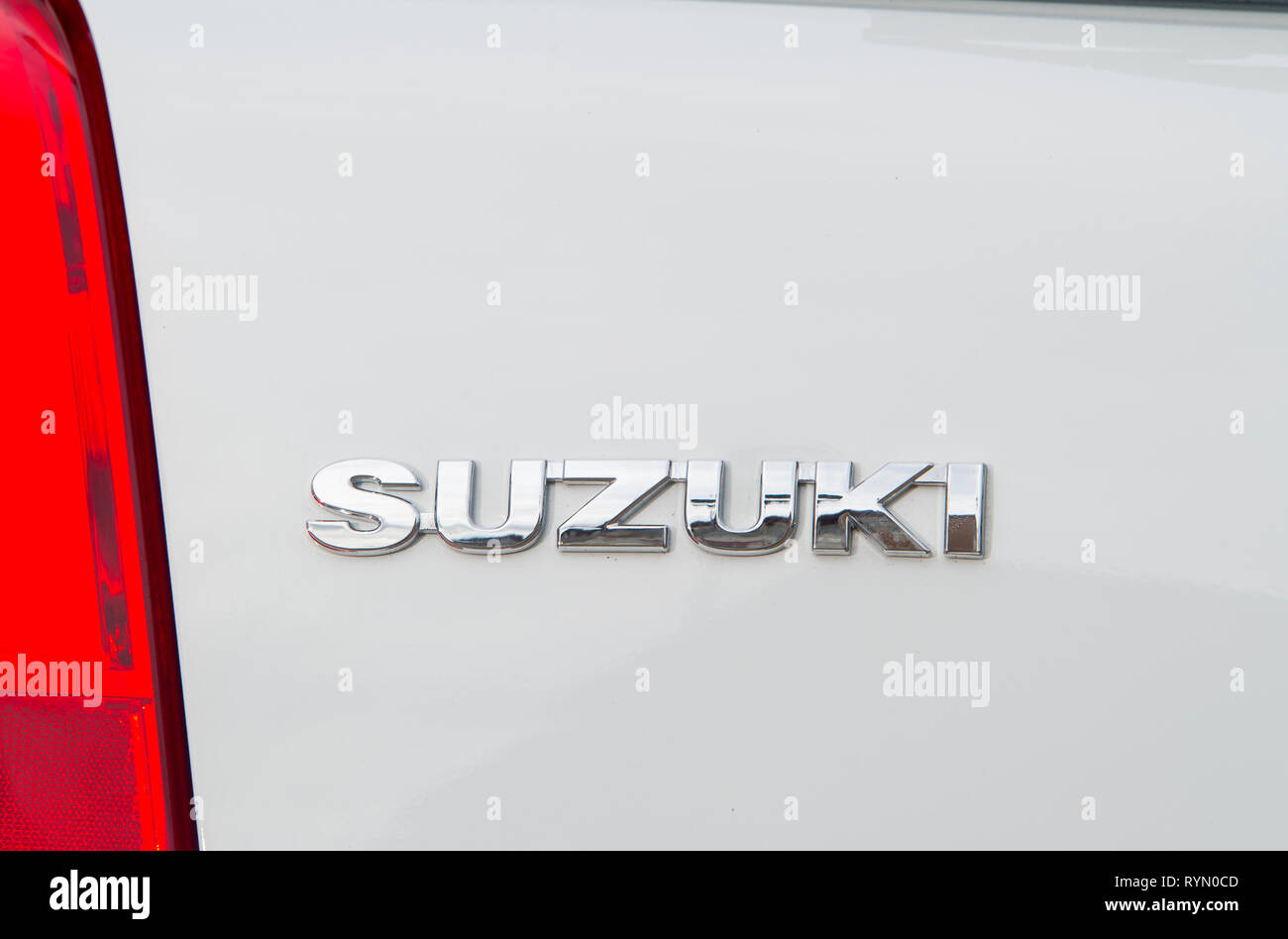 2014 Suzuki Alto compact city car Stock Photo