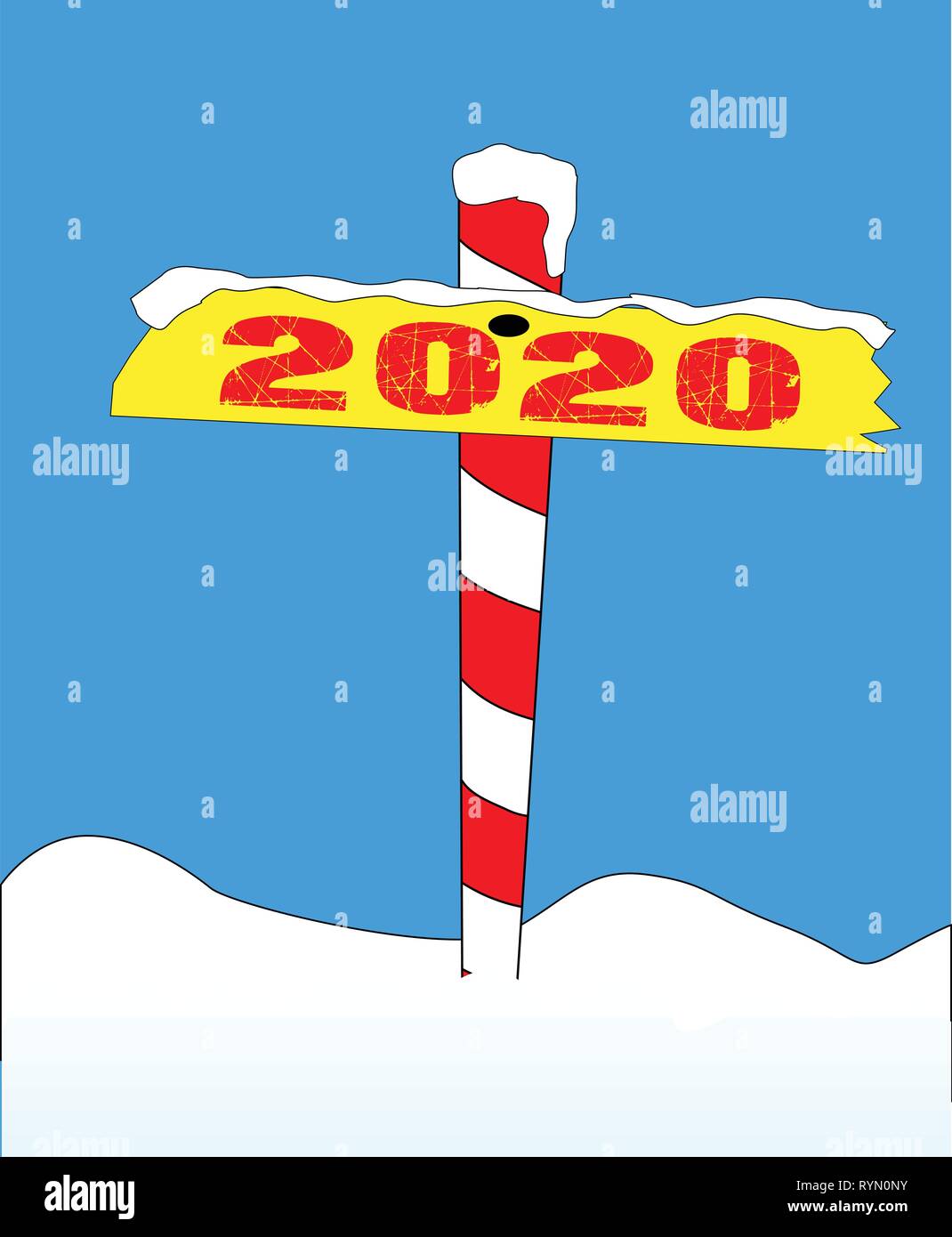 North Pole Stock Vector Images - Alamy