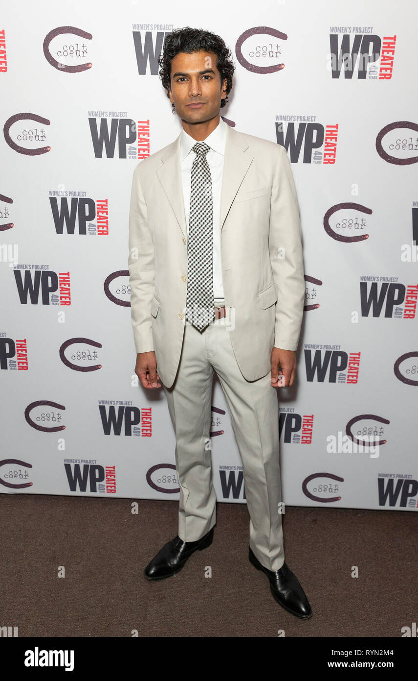 New York, United States. 13th Mar, 2019. Sendhil Ramamurthy attends play premeire Hatef**k at WP Theater Credit: Lev Radin/Pacific Press/Alamy Live News Stock Photo