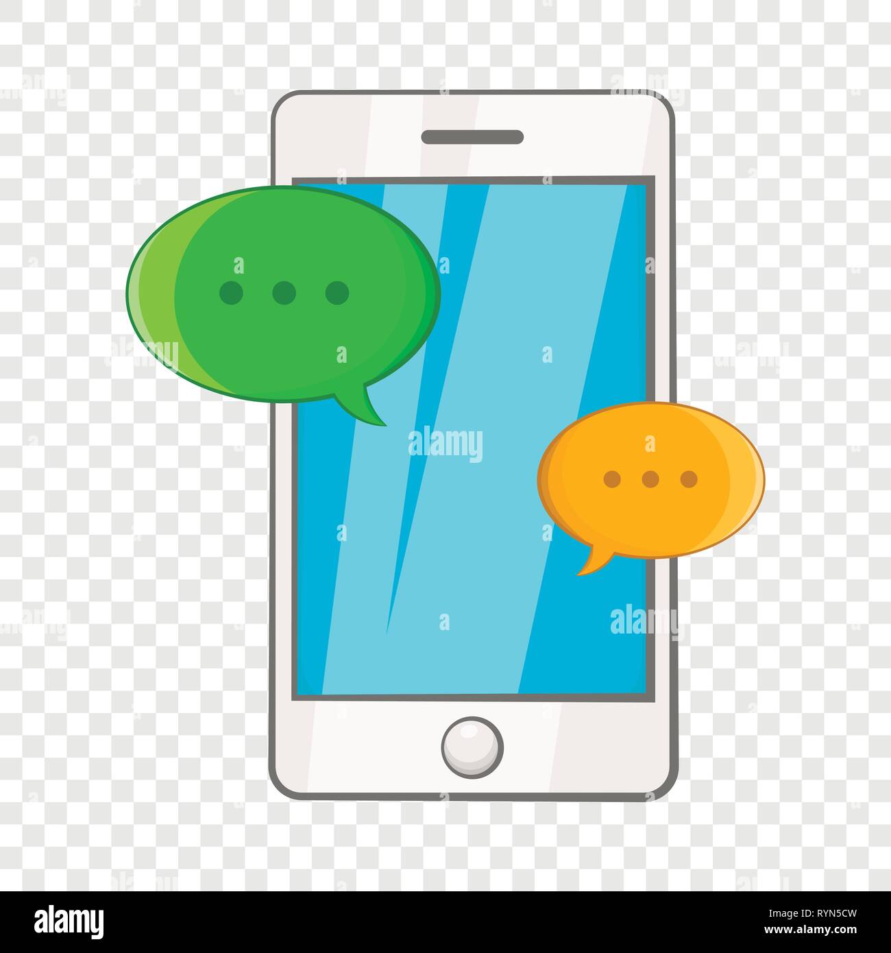 Phone Messages Icon Cartoon Style Stock Vector Image Art Alamy Phone Messages Icon Cartoon Style Stock Vector Image Art Alamy