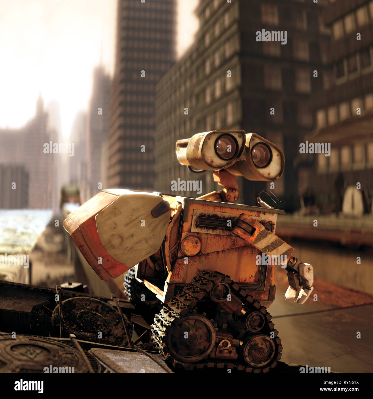 Wall E The Robot Wall E 08 Stock Photo Alamy