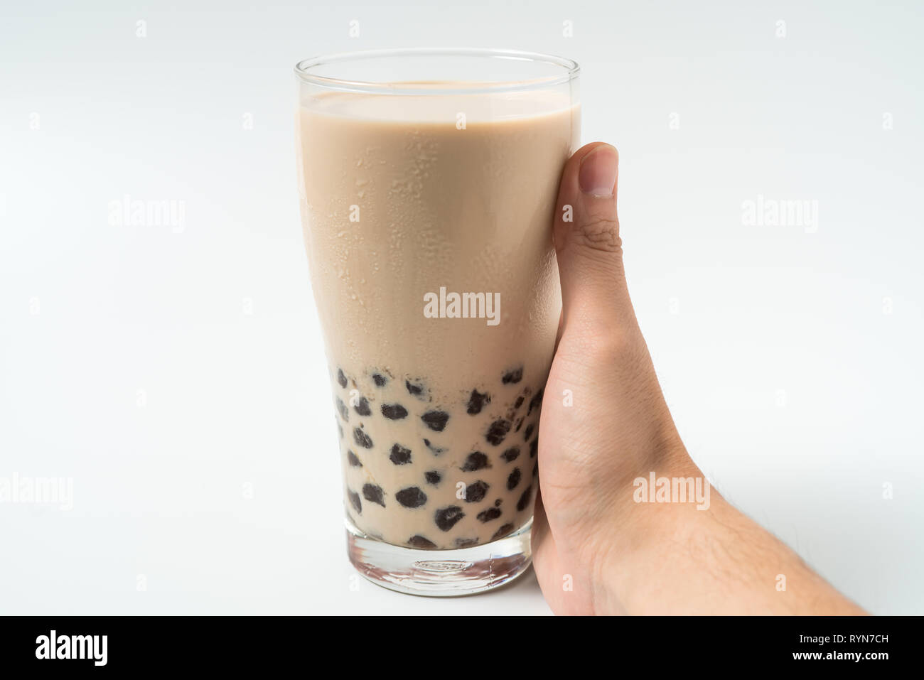 A Glass Cup Of Pearl Milk Tea Also Called Bubble Tea And A Plate Of Tapioca Ball On White Background Pearl Milk Tea Is The Most Representative Drin Stock Photo Alamy A Glass Cup Of Pearl Milk Tea Also Called Bubble Tea And A Plate Of Tapioca Ball On White Background Pearl Milk Tea Is The Most Representative Drin Stock Photo Alamy