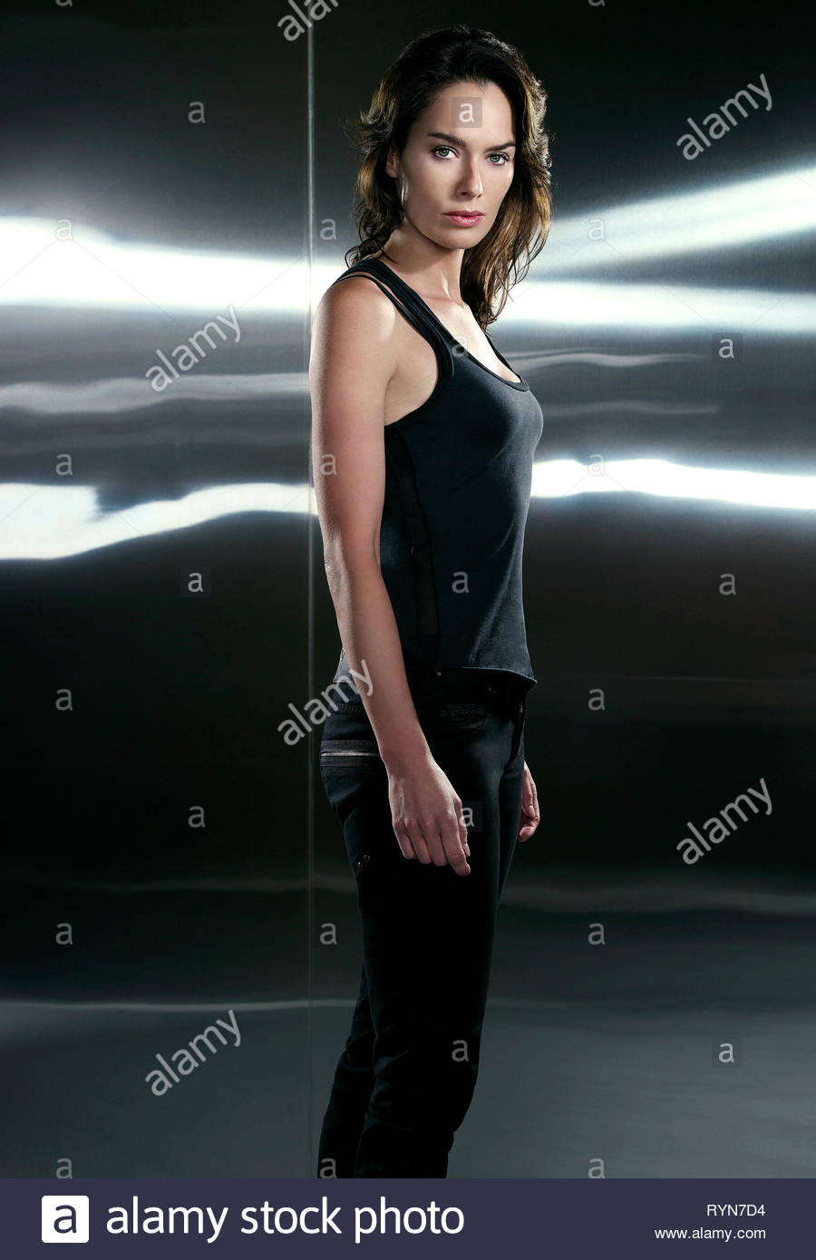 Lena Headey Terminator The Sarah Connor Chronicles 2008 Stock Photo Alamy