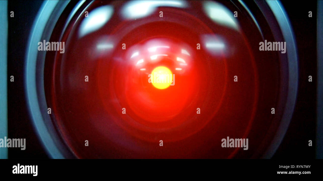 HAL 9000, 2001: A SPACE ODYSSEY, 1968 Stock Photo