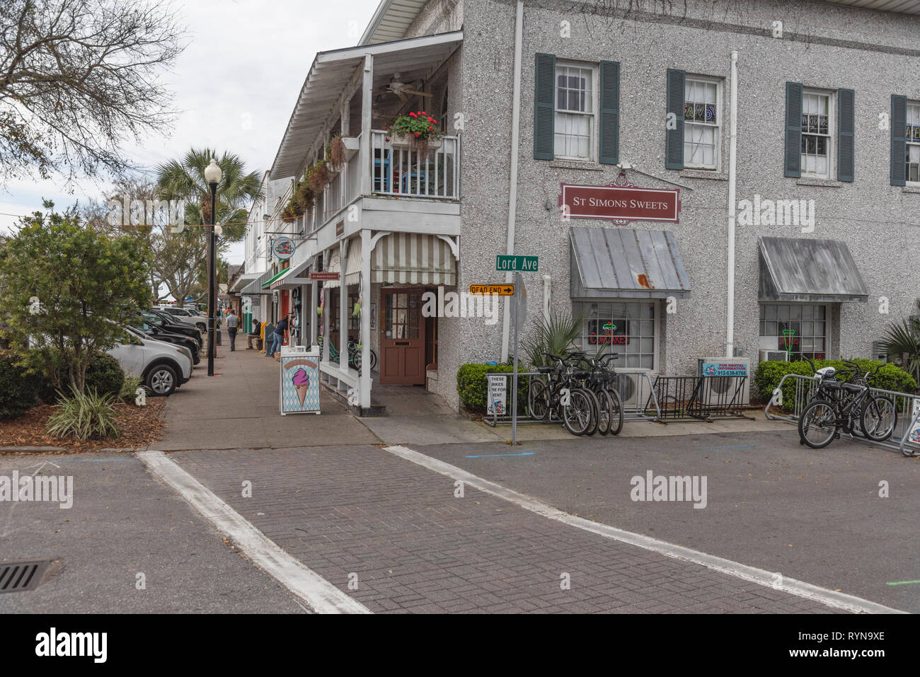 St simons pier village hires stock photography and images Alamy
